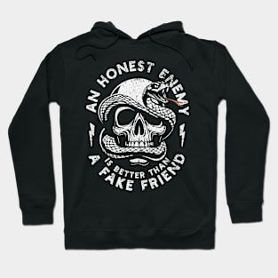 Skull Of Wisdom - Honest Enemies Hoodie